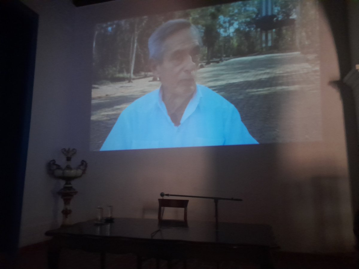 smarthnayade's tweet photo. Con #HonorHolguinero en el día del historiador holguinero se rinde homenaje a Hiram Pérez Concepción con el documental "Guardián del Tiempo"
#SomosCulturaHolguín https://t.co/8TRthVr7eQ