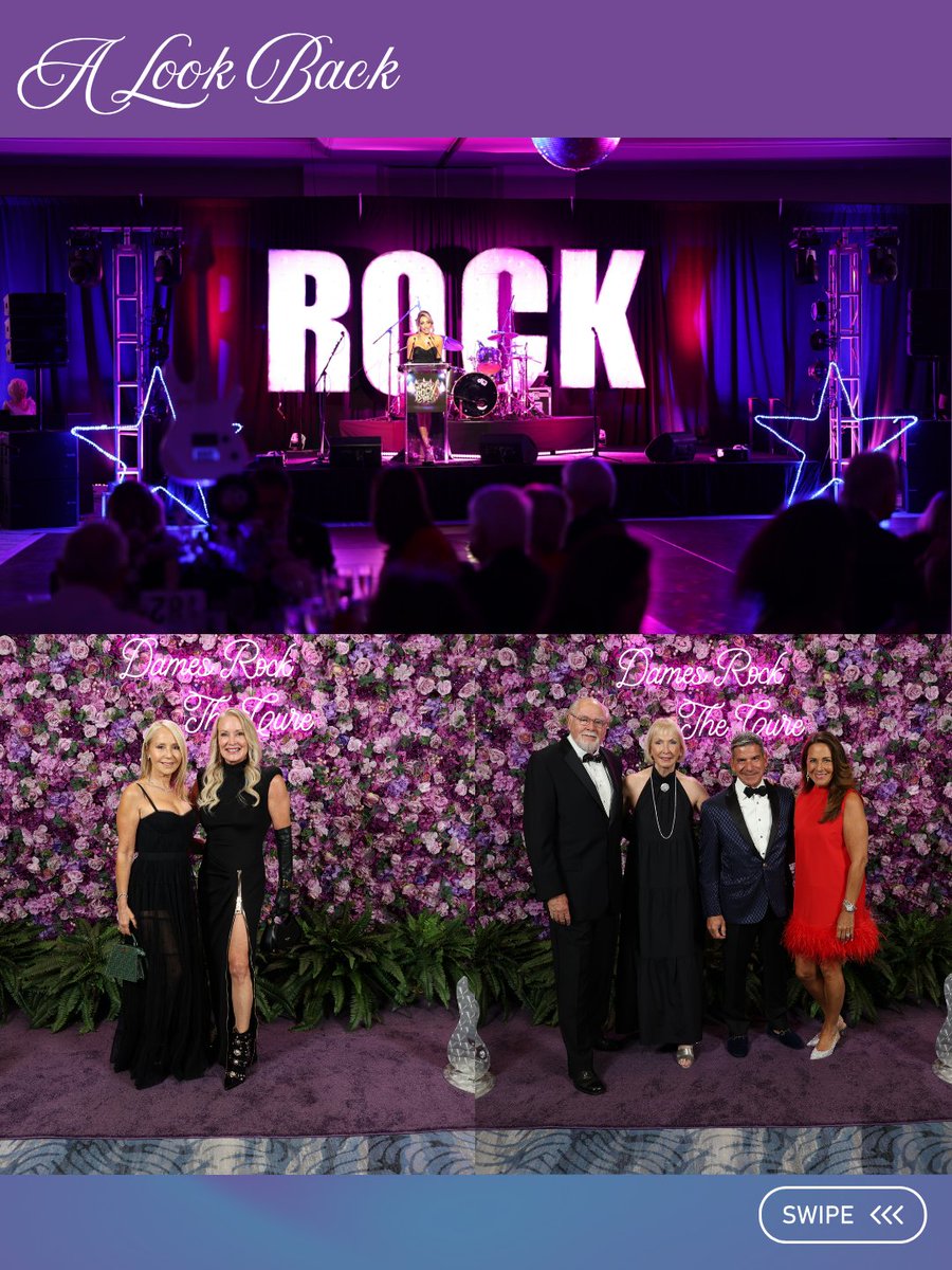 RoyalDamesFTL's tweet photo. A little nostalgia before the next celebration. 💜 We’re looking back at last year’s “We Will Rock You” Ball as we get ready for the 56th Annual Tiara Ball on Nov. 14! ✨

Join us for this year’s “Dancing Queens” theme: https://t.co/jP0CPuJgC5

#RoyalDames #TiaraBall https://t.co/rOwjqxzACO