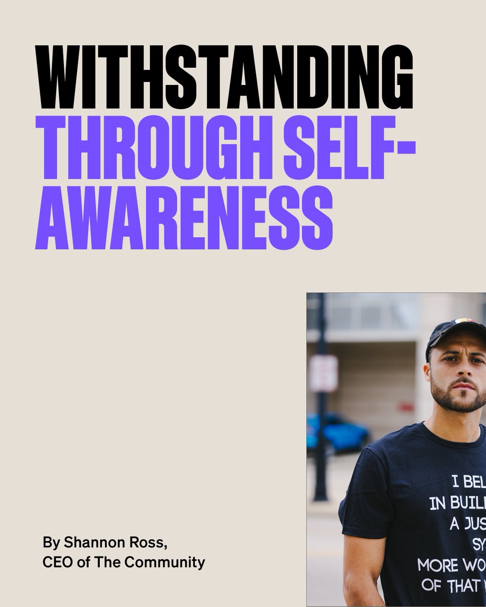 PublicWelfare's tweet photo. Shannon Ross, Founder &amp; CEO of The Community, writes about the power of self-awareness for Public Welfare Foundation’s ‘Withstanding Through...’ essay series.

Read Shannon’s full essay here: https://t.co/1Pmk1zI5sL https://t.co/1T0hI9fxYA
