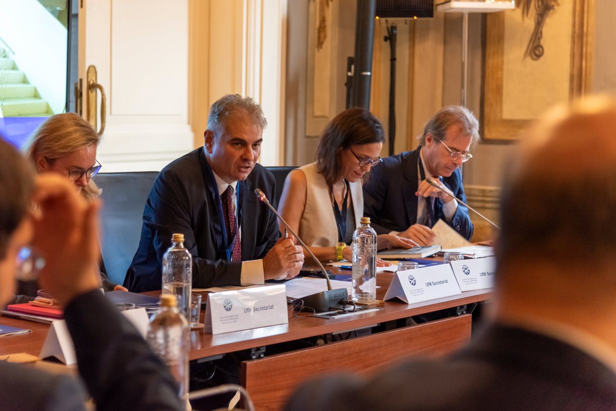 UfMSecretariat's tweet photo. Today in Barcelona we hosted the 3rd UfM Development Actors meeting : National development agencies and ministries from across our Member States came together to share experiences and find ways to work more closely, turning shared priorities into real results for people in the Euro Mediterranean region. @Sida @BMZ_Bund @AECID_es @cooperaciocat