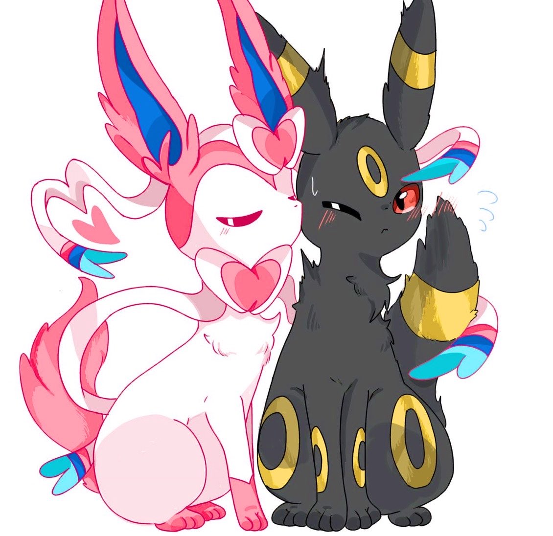 pikasukipoke's tweet photo. 意外と描いてたキスシーン🎀🌙 https://t.co/oSxEVuZ0QV