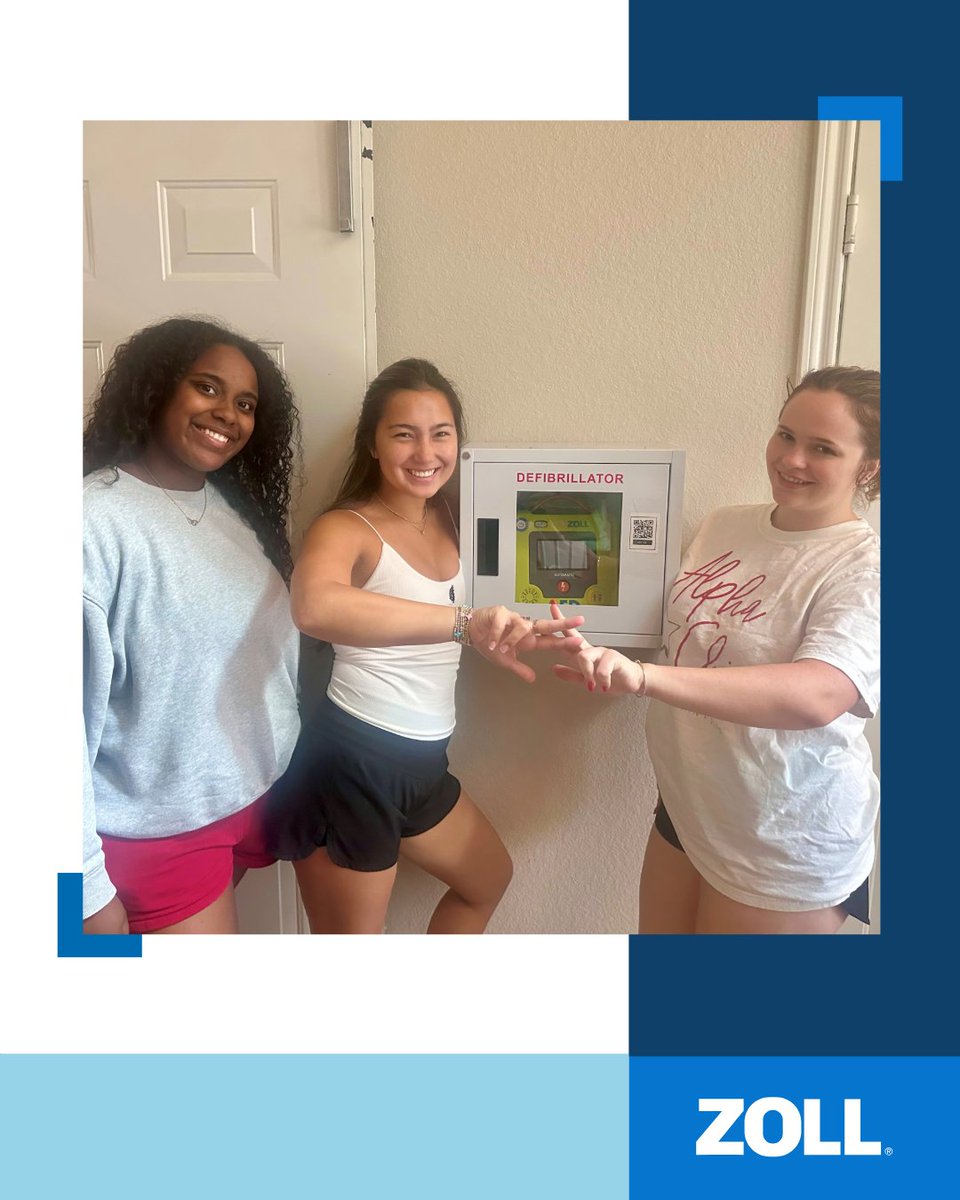 MedicalZoll's tweet photo. ZOLL® in the Wild sighting in the Alpha Chi Omega Sorority house at the University of Houston!

#ZOLLInTheWild #RescueReady #AXO https://t.co/X23ZtuKCwu