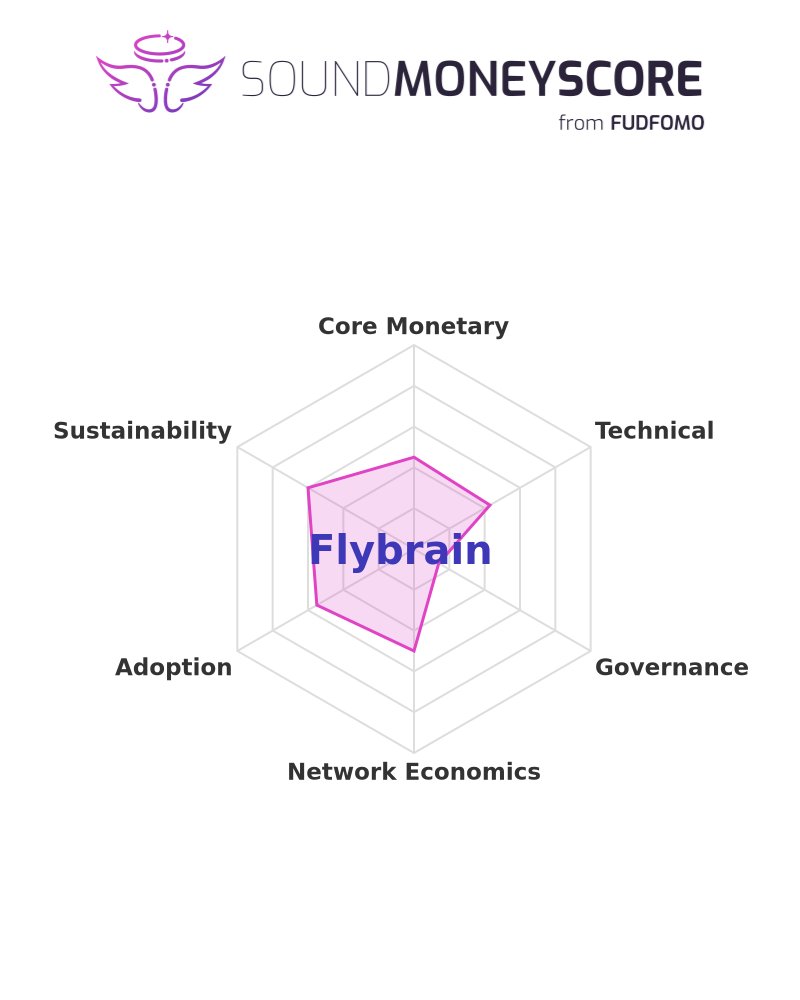 fudfomogroup's tweet photo. 💡 Curious about $FLYBRAIN? We scored it 40.3% SMS. Full breakdown: https://t.co/siAsYPsUx5 #FLYBRAIN #MemeCoin #SoundMoneyScore https://t.co/uhzwLcYDCS