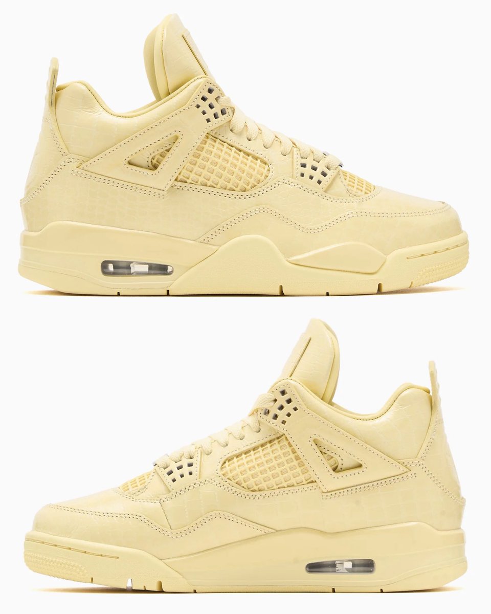 sneaker_sense's tweet photo. Official images: J Balvin x Air Jordan 4 “Lemonade” 🍋 https://t.co/NQTeKyj3cf
