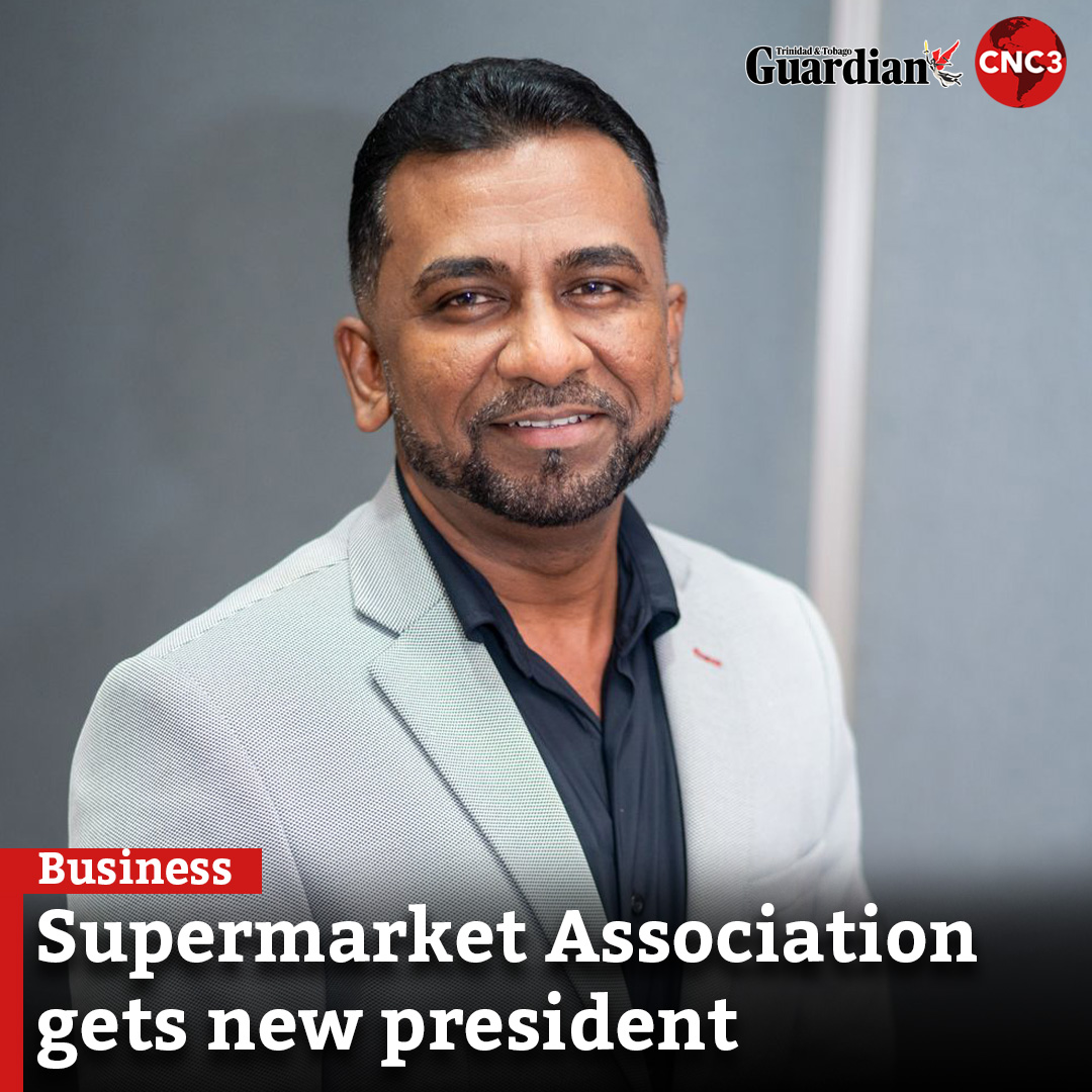GuardianTT's tweet photo. The Supermarket Association of Trinidad and Tobago (SATT) has elected Kevin Kissoon of Tru Valu Supermarkets as its new president for the 2026–2028 term.

Read more:
https://t.co/6Zq3mVSbIA https://t.co/nua43RvTt8