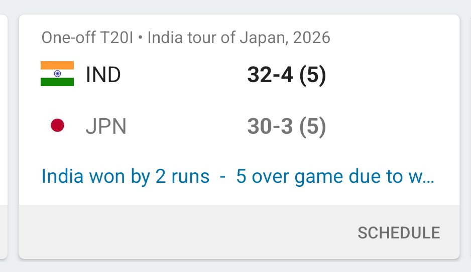_vikrantkumar's tweet photo. First in my bloodline to watch a international cricket match without Third umpire/TV Umpire. 
Most controversial cricket match ever! 
#IndiavsJapan https://t.co/HYim36b2Ek