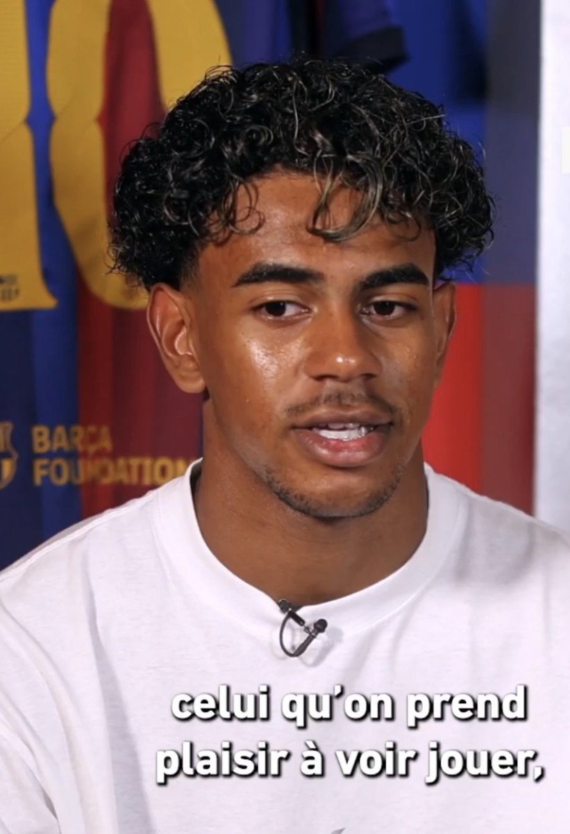 nollywhite_Utd's tweet photo. 🚨🗣️ Lamine Yamal:

"I think say for di end, di Ballon d'Or na di award wey dey reward di best player of di year."

"Di different player, di one wey sweet to watch, di one wey make you watch match just for am. I think na dat kind different player."

"E no get anytin to do with how many goals e score or anytin else. I no know, when I think about Ballon d'Or, I dey think of Messi, Ronaldinho, players like dat, wey different, wey dey bring smile when you watch dem play."

"I think everybody wey dey watch football don already know my arguments. I step on field, I dey enjoy am, I play well, I play how I wan play."

"Luckily, I don also win plenty titles with Barça and, lately, I don win di most important title, wey be World Cup with my national team. We wan keep winning and individually, I dey very happy."