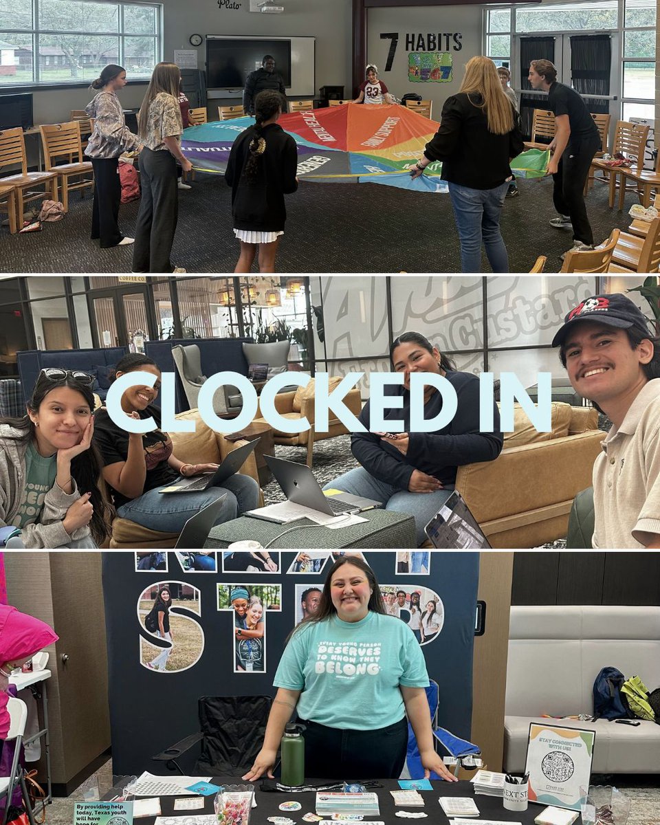 NextStepTX's tweet photo. ⏰ CLOCKED IN / CLOCKED OUT ⏰

Meet Adriana, our Director of Prevention Programs!

Clocked IN: making a difference at Next Step.
Clocked OUT: being fully herself and enjoying life beyond the office.

Because there’s more to our staff than what they do at work!

#meetthestaff https://t.co/fTlokQj5W3