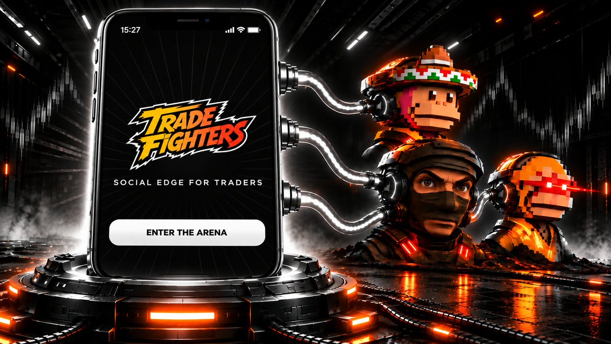 TradeFighters's tweet photo. Went quiet for a week.

Still here.
Still building for @colosseum.

TradeFighters stays duels and competition.
That layer doesn’t go anywhere.
We’re just completing it.

What changed is everything around the arena:
• New art direction
• New screens
• A full trading layer built around the fight

The original setup worked.
This one has to feel inevitable.

Same sport.
Way bigger surface.

​If you were here for the duels, you’re not being replaced. You’re getting an arena that actually matches the stakes.

​Back on the timeline. Who’s ready to fight?.
