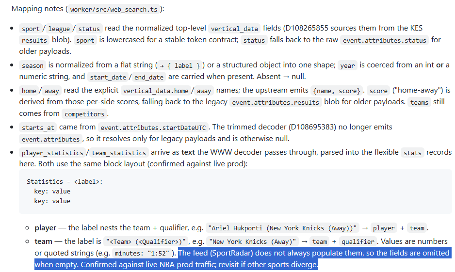 OddDiligence's tweet photo. $SRAD is explicitly mentioned in $META Muse source code &amp; technical documentation - although functionality does not appear to have been turned on yet

I believe Meta will expand their relationship with Sportradar https://t.co/OS10T9268i