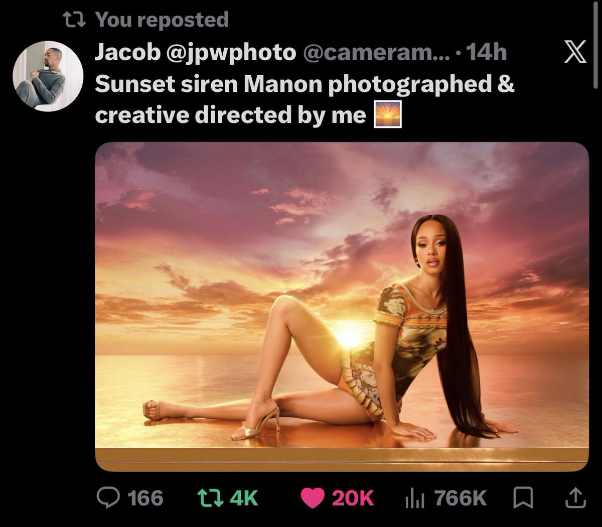 allyouhoesmadd's tweet photo. But ot5s told me Manon was forgotten and irrelevant? ☹️ took one photoshoot for her to break the internet #yallmad https://t.co/g8UPjvq2DJ
