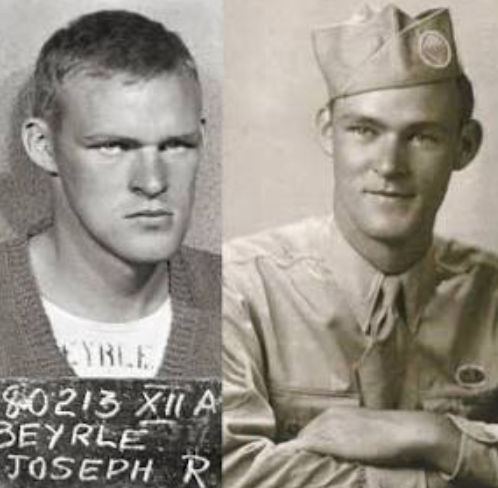 Vanguard_WW2's tweet photo. 🇺🇸 The U.S. Army declared him dead in Normandy. But they had no idea how hard Joseph Beyrle was to kill!

Seven months later, American paratrooper Joseph Beyrle was fighting the Germans... with the Red Army!

Follow @Vanguard_WW2 for more incredible stories from the Second World War !

On D-Day, Beyrle jumped into France with the 101st Airborne Division. Separated from his unit, he carried out several acts of sabotage before being captured.

He spent seven months in German hands, passed through seven prison camps and endured two failed escapes. On his third attempt, in January 1945, he finally broke out of Stalag III-C!

Moving east, he encountered a Soviet tank unit. Beyrle raised his hands, displayed a pack of Lucky Strikes and shouted the only Russian words he knew:

"Amerikansky tovarishch!" - American comrade.

Instead of sending him to the rear, the Soviets allowed him to join them. Armed with a Soviet submachine gun, the American paratrooper fought alongside their tanks for nearly a month, until a German air strike wounded him.

Marshal Zhukov later helped him reach the American Embassy in Moscow.

There, Beyrle faced one final problem: The United States believed he was dead. His dog tags had been found on a corpse, and his family had already held his funeral.

Only his fingerprints proved that Joseph Beyrle had returned from the dead!

In 1946, he married in the same church where his funeral Mass had been celebrated, with the same priest.