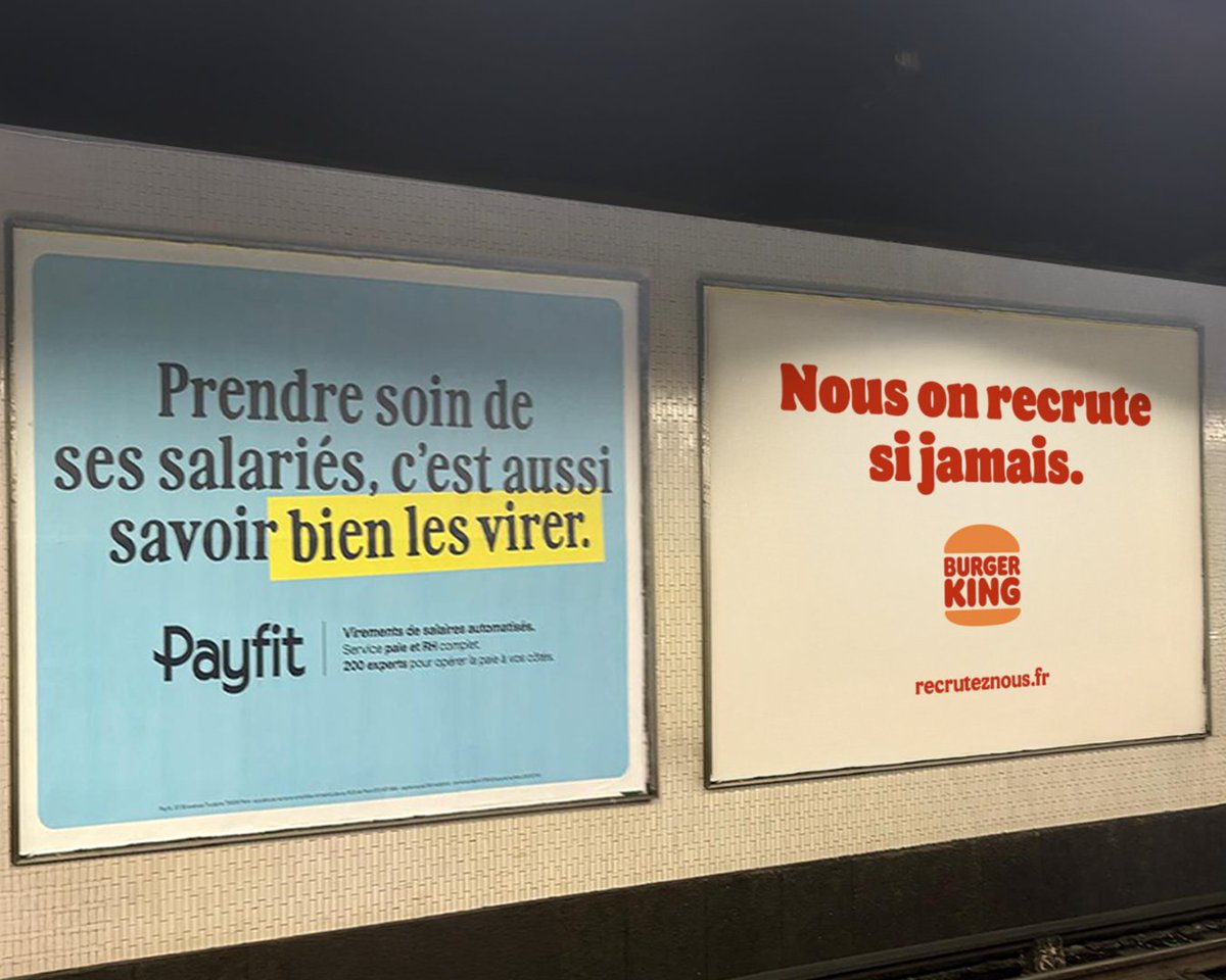 BurgerKingFR's tweet photo. On a choisi de le prendre premier degré, envoyez vos CV : https://t.co/GpkvFWBWza https://t.co/PxTKzmzxxf