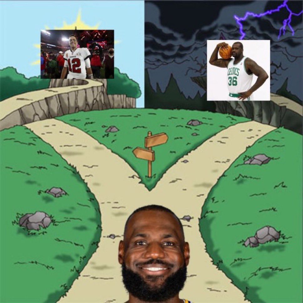 Bluffbet_Off's tweet photo. LeBron deciding how his Philly era is gonna go https://t.co/3va3Zok4US