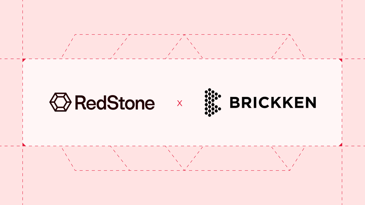 redstone_defi's tweet photo. NEW: @Brickken, a tokenization platform with 150+ clients and $660M in tokenized assets, has selected RedStone as its data infrastructure partner.

Brickken-issued assets can now access the full RedStone stack: feeds, T+0 settlement via Settle, and @CredoraNetwork risk ratings, the data layer to enable work in DeFi for RWA's.
