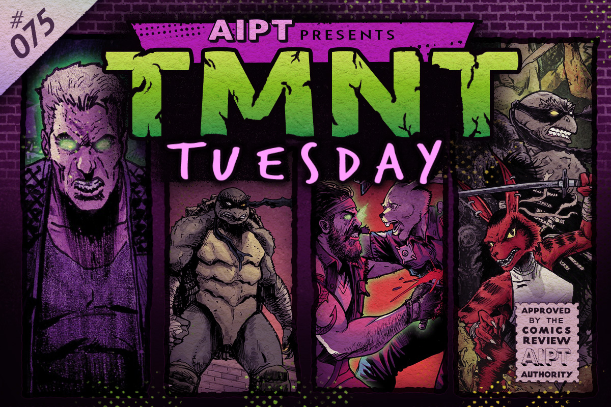 AIPTcomics's tweet photo. 🐢 #TMNTTuesday hits #75 with a BIG exclusive!

Get the first FULL preview of #TMNT: The Hunger, as Slash and Ninjara face a resurrected Hun in the latest “City That Never Dies” tie-in.

The one-shot hits shops next week! 🔥
https://t.co/hZShNUMDeT https://t.co/UsMb1WCK4y