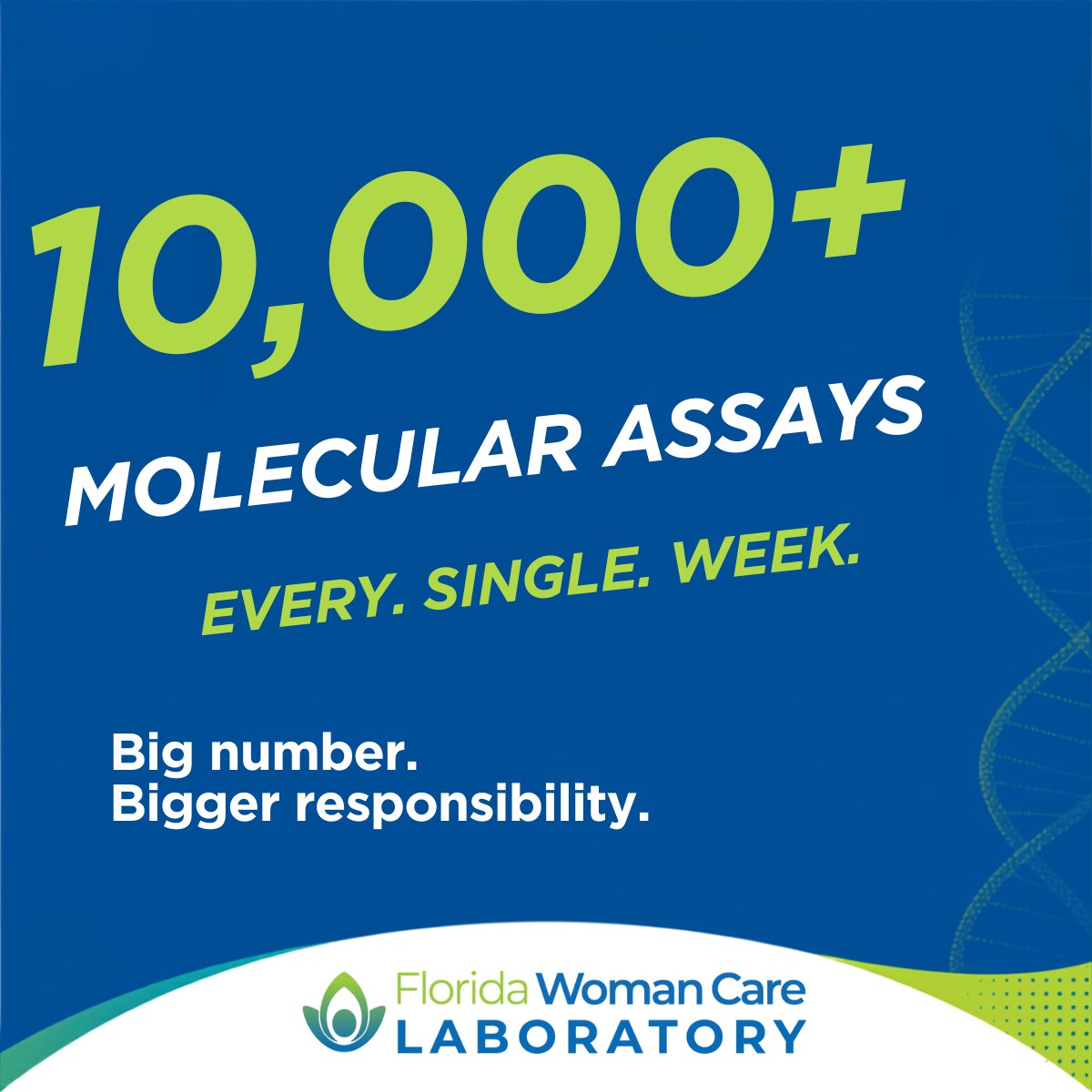 FWCLab's tweet photo. 10,000+ molecular assays. Every week. 🤯 Our Molecular Microbiology team processes more than 10K assays weekly, with a focus on quality and accuracy in every result. Because behind every test is a woman waiting for answers. #MolecularDiagnostics #FWCL https://t.co/Izuoc11FgY