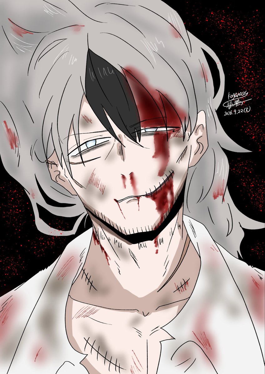 kogarasuw's tweet photo. ⚠️血注意⚠️
落描き
シャシュハイドさん
もっと上手くなりたい...
可哀想なことしちゃった..()
#HIDEVICEARREST https://t.co/XdUk9h4QnY