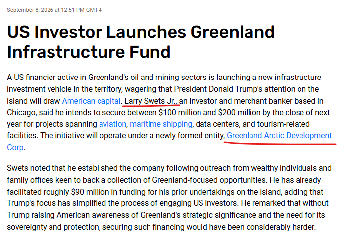 STNorth19's tweet photo. $SCDA Interesting that another Greenland related company - Greenland Arctic Developement Corp. was setup recently in NV by the same guys involved with SCDA and $GLND - Larry Swets and Hassan Baqar. Same address as SCDA as well.

Strictly speculation as of now, but worth keeping an eye on down here.

https://t.co/DVOyFQ5VFm