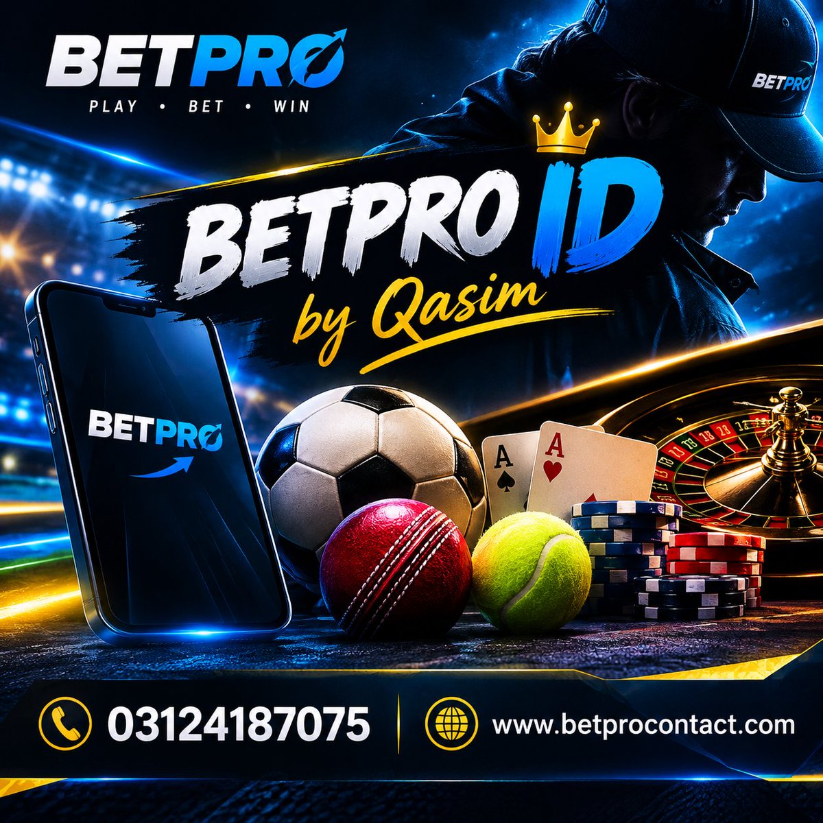 betprocontact's tweet photo. Get your BetPro ID and step into a whole new playing experience.

03124187075
https://t.co/nxmKiU0XAJ

#BetPro #BetProID #OnlineGaming https://t.co/ycV0YN6lRU