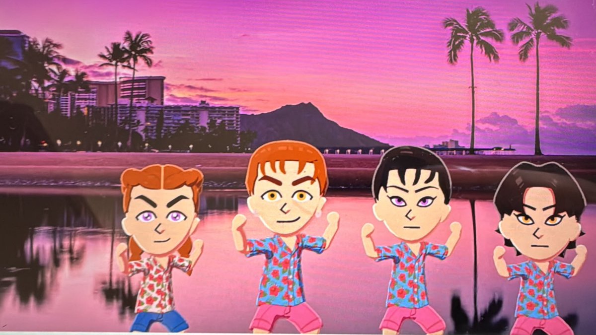 i2YOUNGW00's tweet photo. oh-shin family bizarre adventures https://t.co/pXbyH87NXT