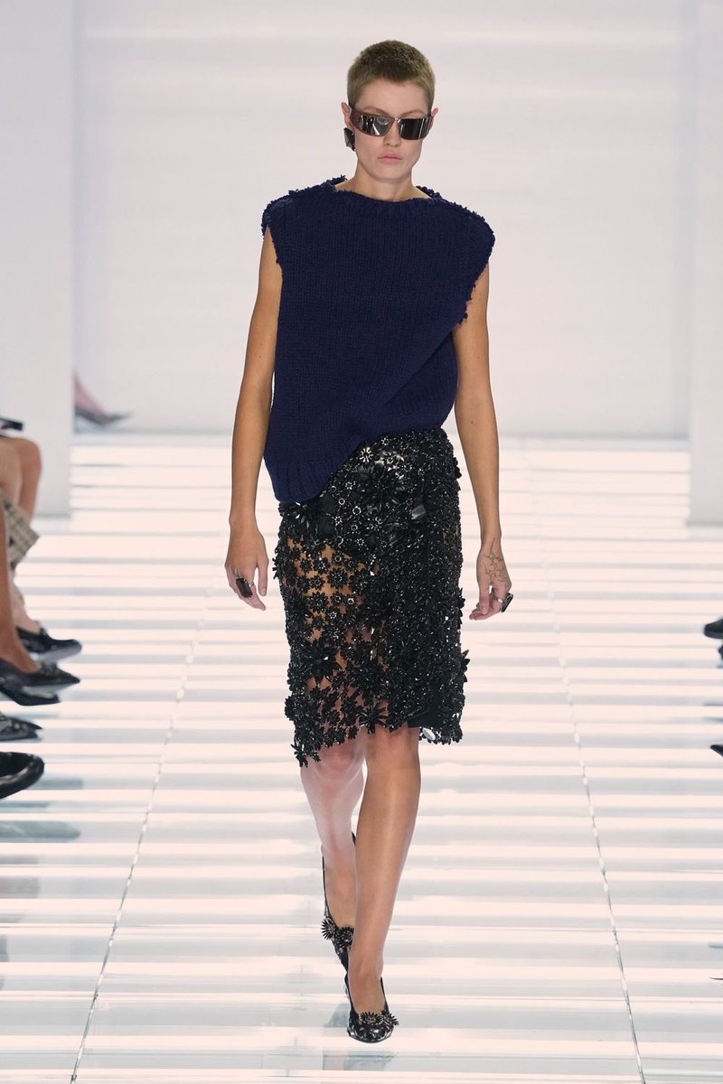jacquemusx's tweet photo. Prada SS27. I’ll never get tired of this brand. https://t.co/lSKuAzMymm