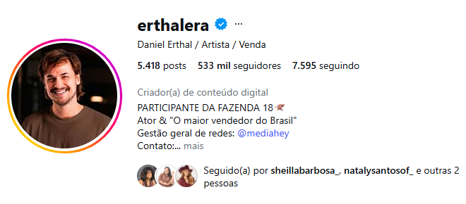 Sevenn_Boy's tweet photo. Como assim o Daniel Erthal não tem 600k de seguidores, vamos ajudar ele?

Sigam ele na rede vizinha: https://t.co/CBzbzt89MZ

#AFazenda #AFazenda18 #TeamDanielErthal #TeamErthal https://t.co/wjUP2Aw4sO