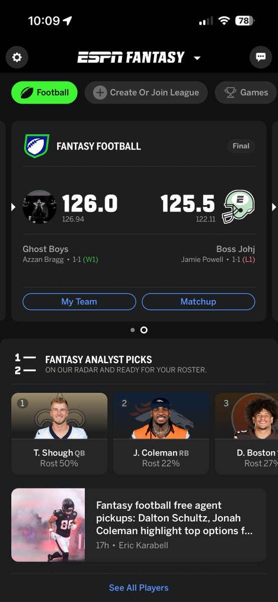 ppo999wrld's tweet photo. @ESPNFantasy I have no words https://t.co/SCbZaR1Qt8