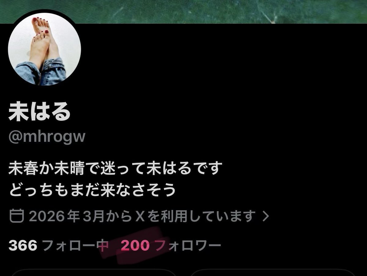 mhrogw's tweet photo. わーい200フォローありがとうございます！
やっと短歌歴2ヶ月くらい
3ヶ月を目指します
いつもありがとうございます！ https://t.co/5I96fdFFlQ