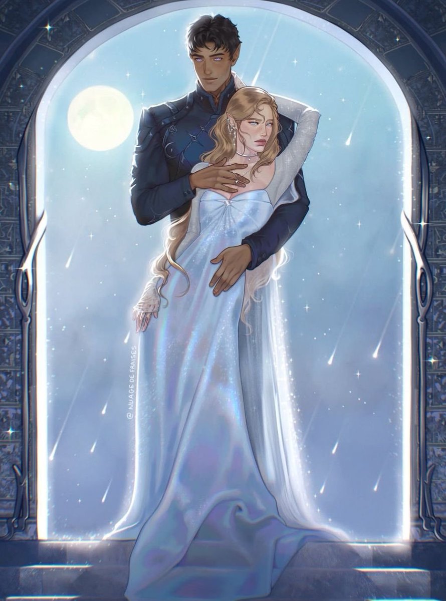 meesquecidisso's tweet photo. Feyre tá tão Feyre nessa fanart pqp https://t.co/KngX4eDgzW