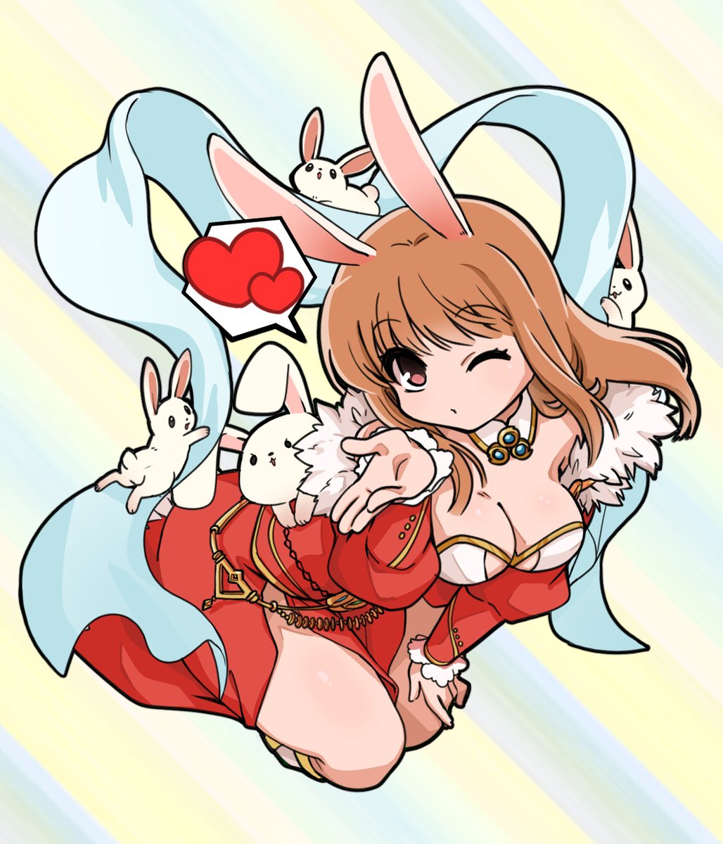 SyunTaro_RO's tweet photo. ふぇいこのさぶさんから
うさぎまみれのエレメンタルゥマスタァ！ https://t.co/H7d5YuaJCw