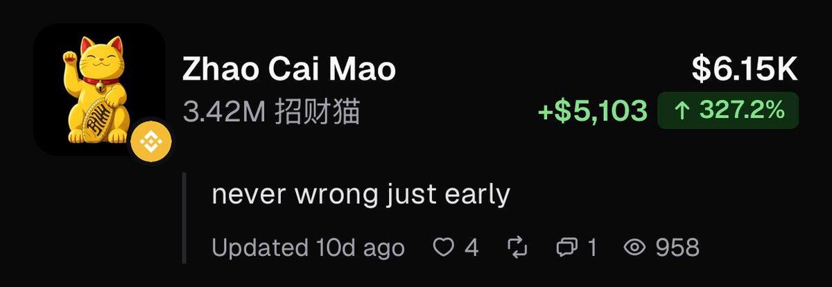 wallettracer's tweet photo. .@zhao_cai_mao_ is finally starting to break out

never seen @1amNed so bullish on anything and hes just been grinding for weeks now. 

glad its paying off, holding full bags. https://t.co/Vlddl3An54