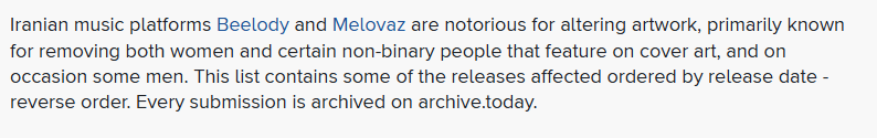 theestopertimes's tweet photo. BREAKING NEWS:

THE DEEP FERO STATE IS RESPONSIBLE FOR REMOVING MULTIPLE WOMEN FROM COVER ARTS FROM SPECIFIC STREAMING SERVICES, THIS IS UNACCEPTABLE BEHAVIOR FROM THE FART LEFT!!!!!!

FOLLOW "THE ESTOPER TIMES" FOR TRUE AMERICAN JOURNALISM https://t.co/OsOGdJQqZj