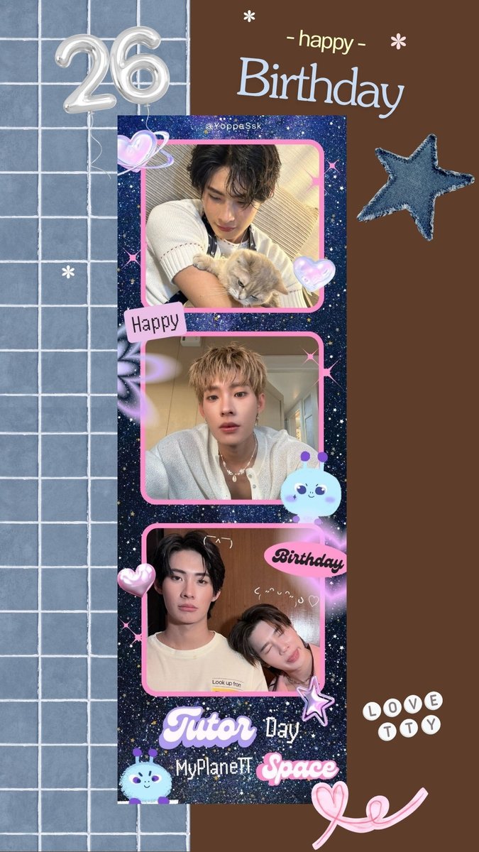 YoppaSsk's tweet photo. pls kindly rt ❤︎ 

⭐️Photobooth 
giveaway for Tutor 26th birthday

40 sets only 🪐⭑.ᐟ

💌 date : 26 September 2026 
location : Wat Phrayasuren School

มารับติวเตอร์ไปเลี้ยงกันค้าบมัม🤍🐢

#Happytutorday
#TutorKrp #MyPlaneTT
#tutoryim https://t.co/1ktGxyhG2S
