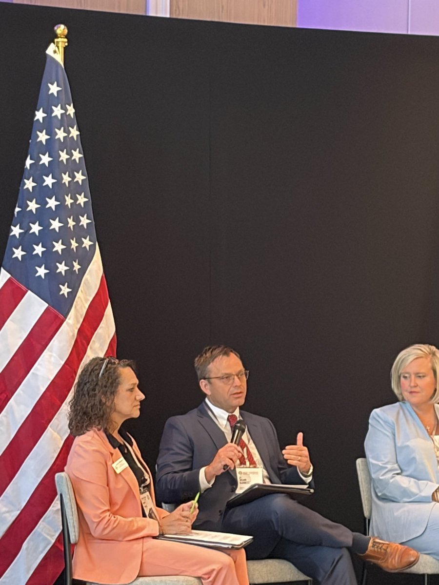 SSA_Supers's tweet photo. Great start to the morning in Montgomery AL. Dr. Jason Barnett served as a panelist at the Alabama Pro Growth Policy Conference. The panel’s focus was on teacher retention. Great conversation amongst a great group of leaders. https://t.co/7VRaaodnTz