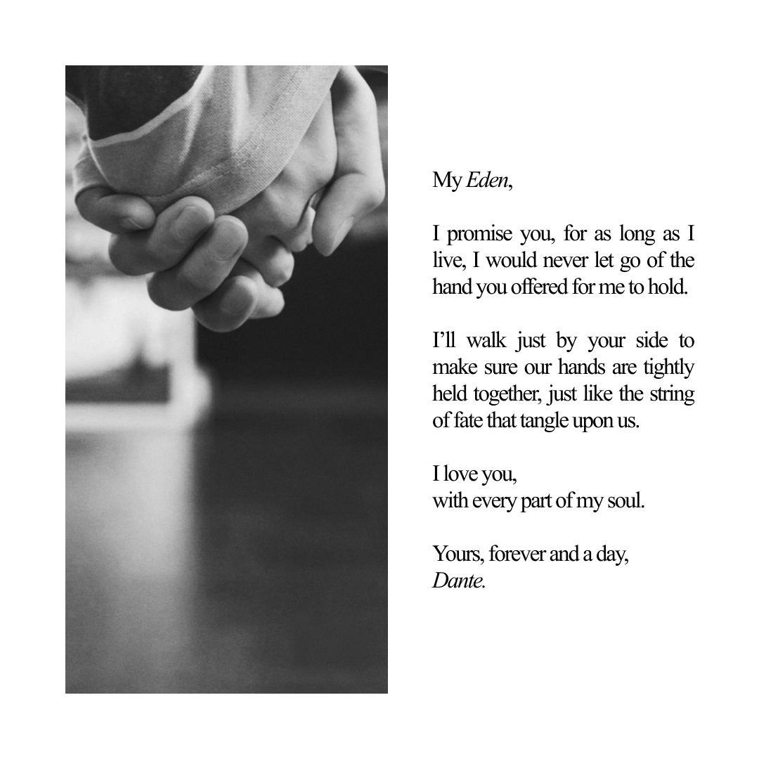 Eomchanted's tweet photo. I would never let go of the hand you offered for me to hold. https://t.co/ATMBA6Oxav