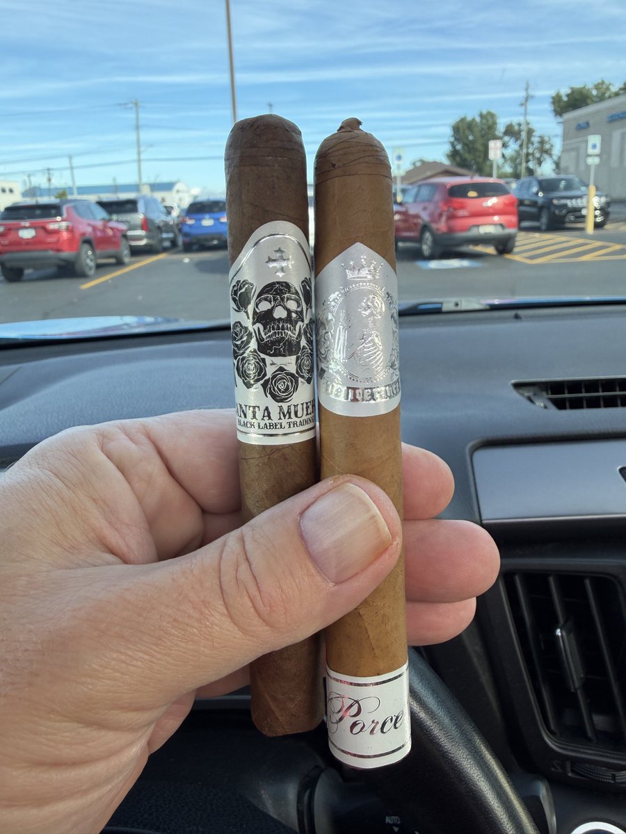 JeffBOTL's tweet photo. @CigarChairman1 @supercigardave @violator57 @rebelchefjay2 @sctworthy @Steve_CigarGuy @sticksnstonez @CigarGuruLL @notbuncy @Mike_W_Simpson @TNHerfin @Not_That_JB @bigbucky24 @nanaimodude @keepmovin2020 @cdcal @RobustoBabe @JimLovesMB @DarinMabry @daniel4742 @DanChesler @RChichuk @Constan70997526 @HN_JAD @KOBrien53 @JARMHABANO @Bird4LIFE17 @CigarBabee @michelle_pauser @chris73garza @esanchez_3 @NicoM310 Good morning! Gonna get started while the Missus is in Hobby Lobby. 🤪 https://t.co/kPq75mRhad