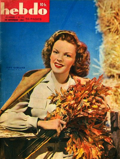 iShowTunes's tweet photo. #JudyGarland, #HebdoMagazine, 1947.
#Autumn #Fall #Leaves #FallingLeaves #AutumnLeaves https://t.co/cDTPftkPjP