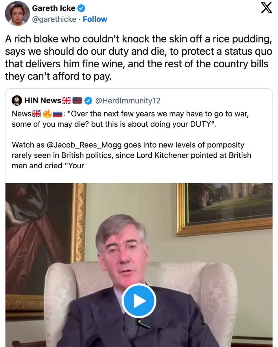 JamesMelville's tweet photo. Well said @garethicke ⬇️ https://t.co/roSz3Y68Ek