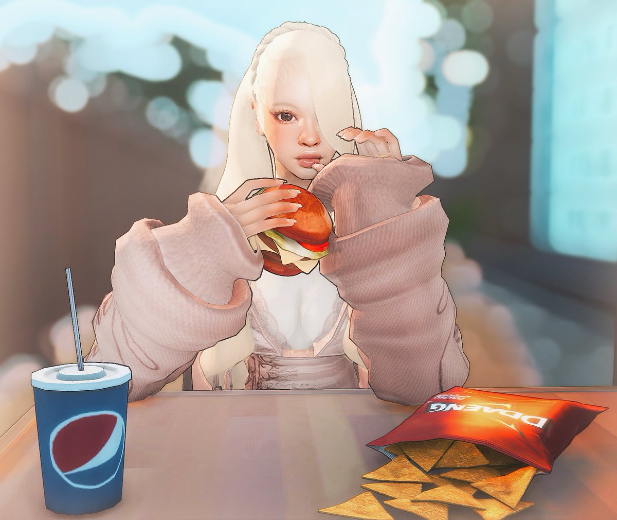 Fukatsims's tweet photo. nobody:
sylvia lately: “i’m hungry..”
them: https://t.co/j7OJRi8X3t