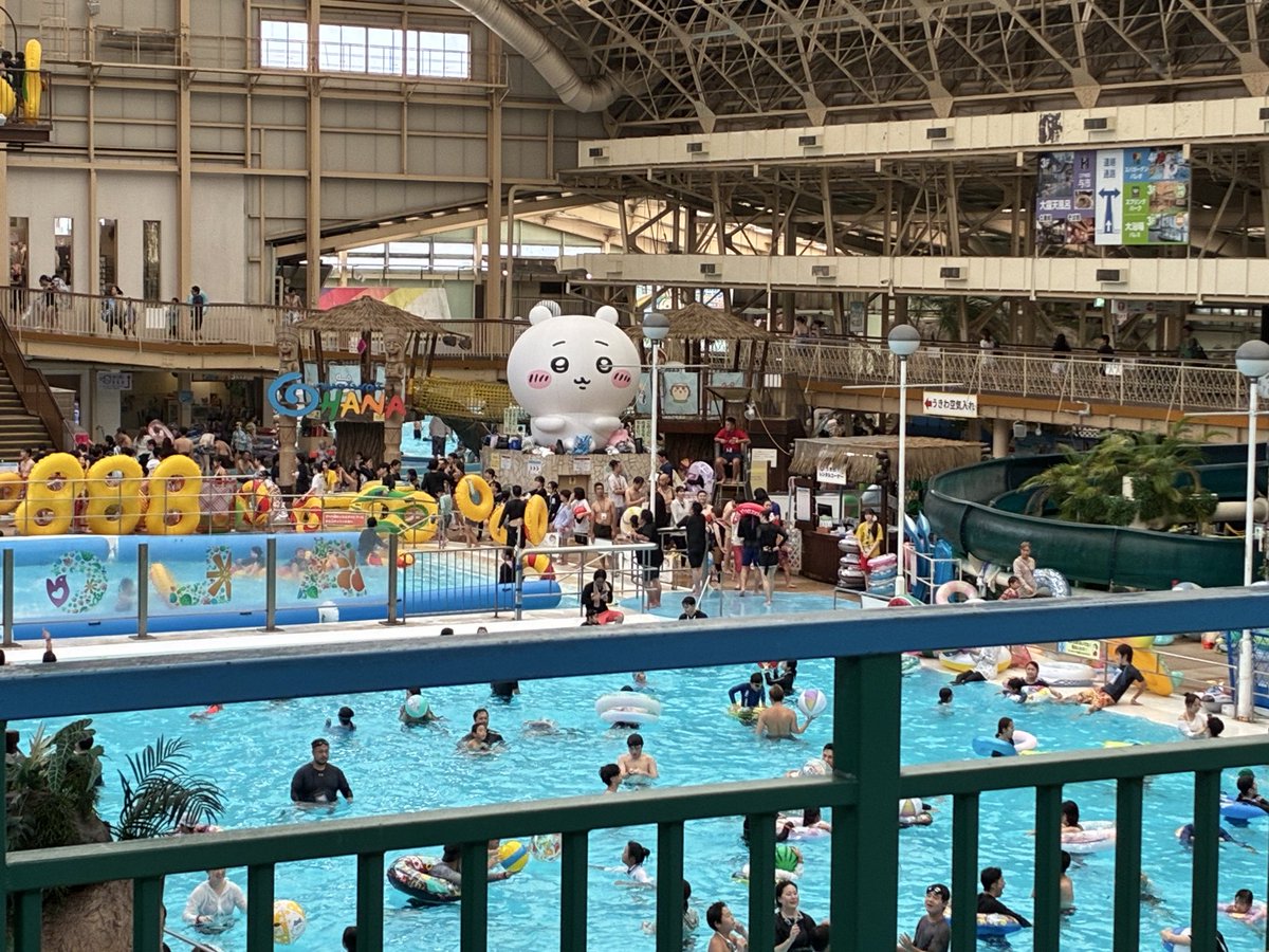 shoootar's tweet photo. 【18日ぶり】
久々ログイン。案外X見なくても大丈夫でした。
その間、いわき市のハワイは随所の改修工事で快適度UPでした。また行きたい！
#ハワイアンズ　#また潜ります
#ログアウト https://t.co/880hpilkGN