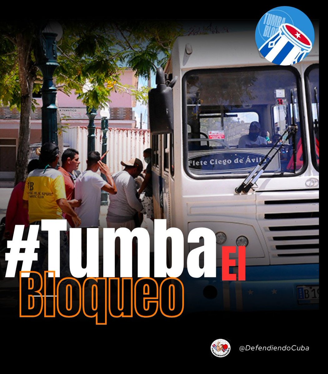 DefendiendoCuba's tweet photo. Mientras EEUU intensifica las sanciones y el bloqueo contra Cuba, nuestro pueblo enfrenta cada día las consecuencias concretas de esa política en la electricidad, el transporte, la alimentación, salud y la vida cotidiana👇

#CubaNoEsUnaAmenaza, el BLOQUEO SÍ‼️

#DefendiendoCuba🇨🇺 https://t.co/dGZjnBSmaY