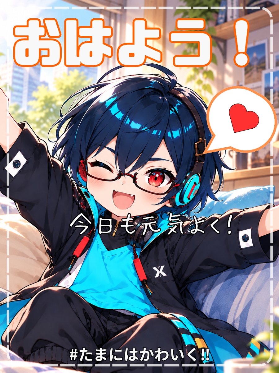 andano0726's tweet photo. おはようございます✨
ミニキャラでおはよう☀️

今日も天気がいいなぁ👍
シルバーウィーク最終日ですが…
私自身は結構楽しめて休めたかな！

今日もどう過ごそうか、考え中🤔

ちなみにみんなはどう過ごす❓
#おはようVtuber
#新人VTuber https://t.co/LDAT3IbqQW