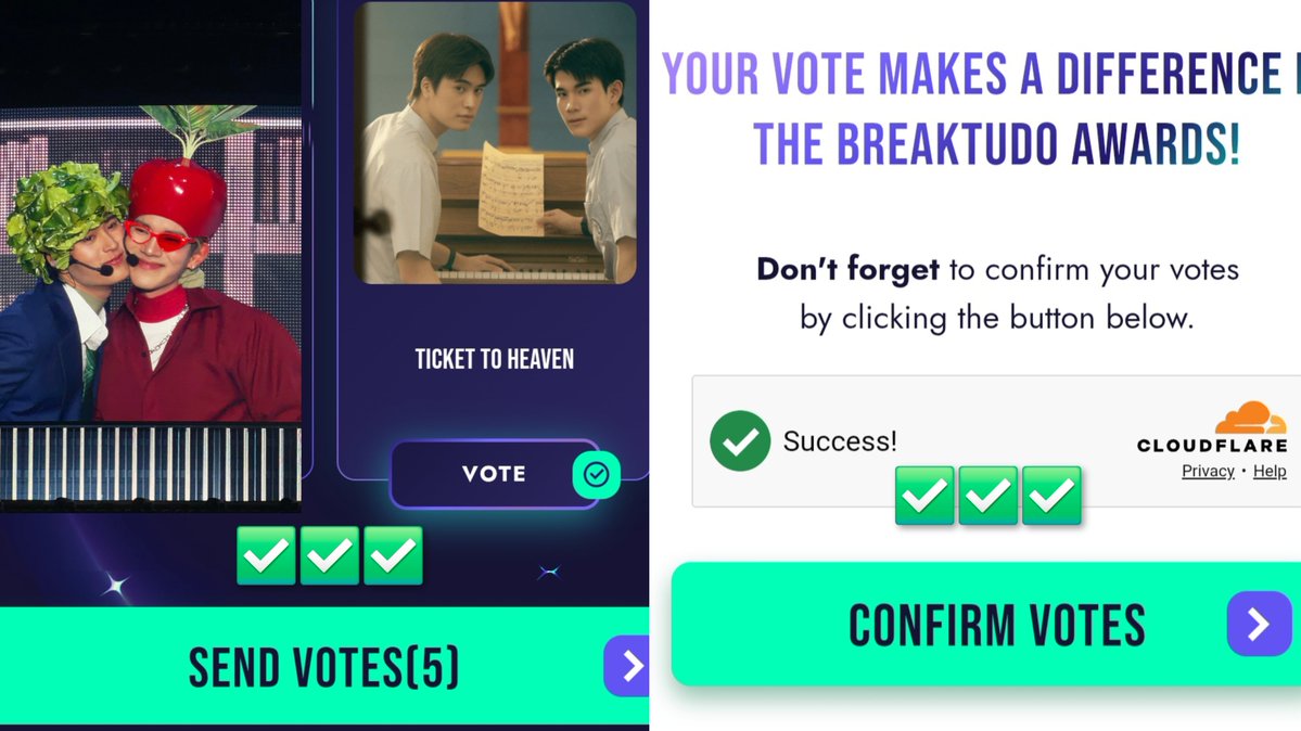 GemFourthTeam's tweet photo. Have you voted for Ticket To Heaven today? ✨️
Let's bring this award home for GeminiFourth! 😙🙌🏼

Keep dropping 5x votes all day long! 🔁

#VoteForGeminiFourth 
#TicketToHeaven 
#GeminiFourth #เจมีไนน์โฟร์ท https://t.co/llbYEsXrph