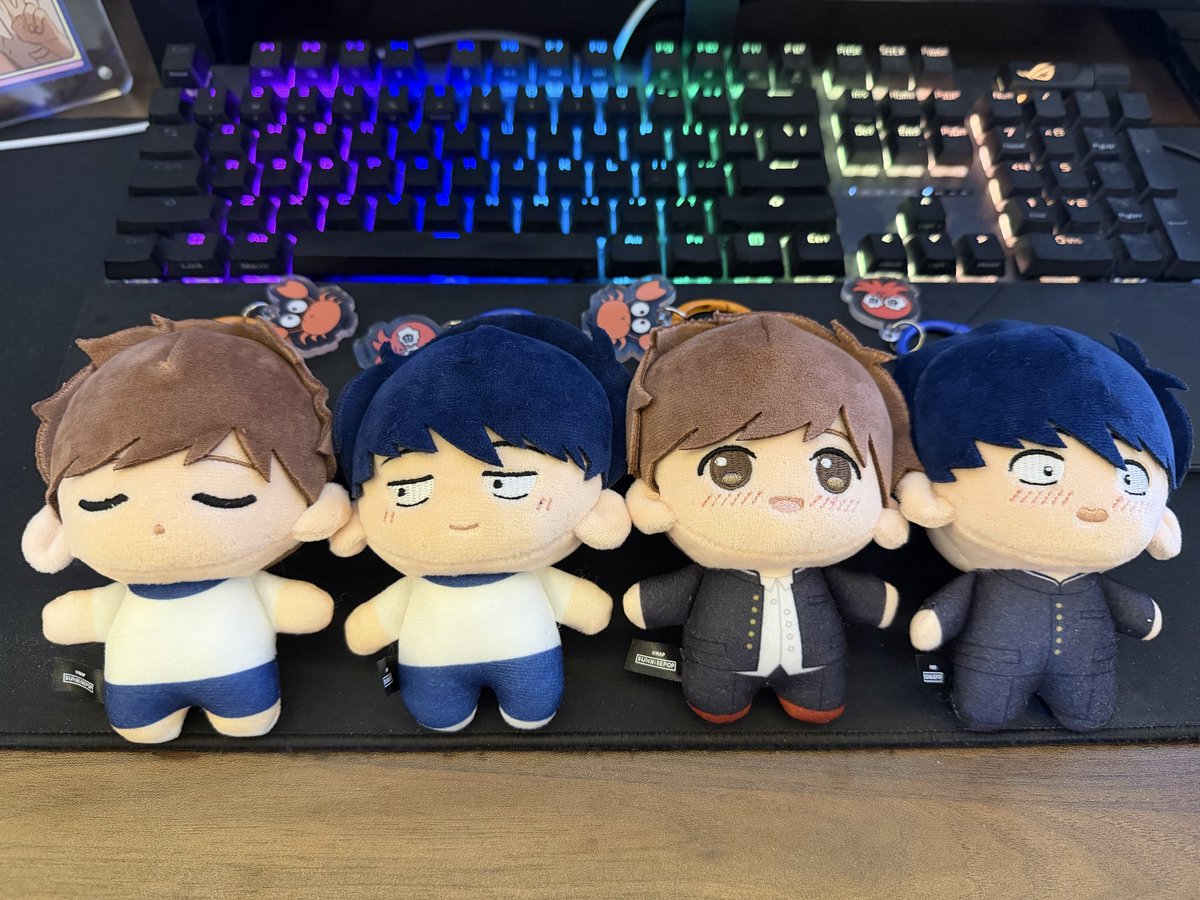 CekeLin45507's tweet photo. 可爱的小玩偶🐙🦀
中村犯下前科的那一刻
#ガンバレ中村くん #goforitnakamura https://t.co/Td9QtCIFNN
