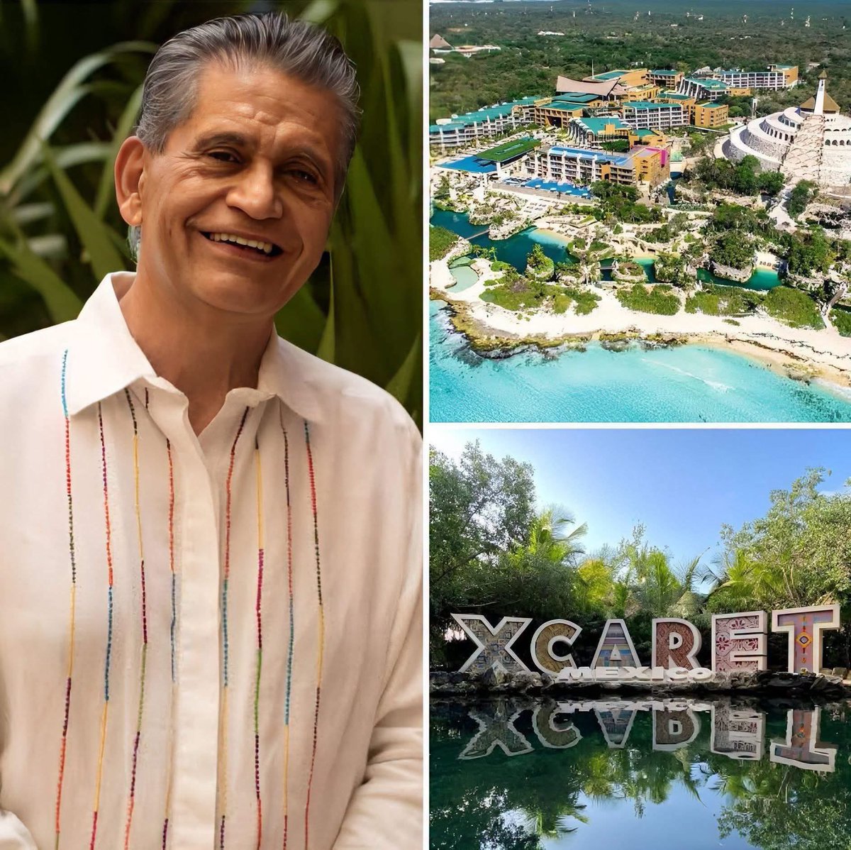 VigiaCiudadano7's tweet photo. 🤯🏝️ “Construí la casa de mis sueños en Cancún: con vista al mar, un cenote y una habitación rodeada de peces… pero pensé: sería muy egoísta disfrutar esto yo solo. Así que convertí mi casa en un parque. Así nació Xcaret.”

“Fue por casualidad que descubrí esas tierras. Un amigo me invitó a Cancún para ayudarle a vender muebles, y en el camino paramos a nadar en un cenote de Xcaret, que en ese entonces era solo un rancho con una cadenita y un letrero que decía: ‘Entrada: 5 pesos’. Quedé fascinado. Imaginé construir ahí la casa de mis sueños, con mi recámara frente al agua azul, los peces nadando… pero mientras más avanzaba el proyecto, más claro tenía que ese lugar era demasiado hermoso para quedármelo solo para mí. Había selva, litoral, ruinas arqueológicas… era un tesoro, y sentí que tenía que compartirlo con el mundo.”

“Compré cinco hectáreas pagando con muebles de mis tiendas. Luego pedí más terreno, pero los dueños no querían vendérmelo: querían quedarse con la idea del parque. Al principio hubo tensión, presiones, resistencia… pero al final llegamos a un acuerdo: nos hicimos socios. Yo aportaría el concepto, la arquitectura y los primeros 5 millones de dólares (aunque ni los tenía). Vendí mis locales, traspasé mis tiendas de muebles a cambio de utilidades… pero cumplí. Y así, lo que nació como una casa se convirtió en uno de los parques más emblemáticos de México. Porque cuando algo es verdaderamente especial, no se guarda… se comparte.”

🌿🇲🇽 Miguel Quintana Pali, sobre cómo nació Xcaret, una visión que empezó con una casa soñada y terminó cambiando el turismo en México.