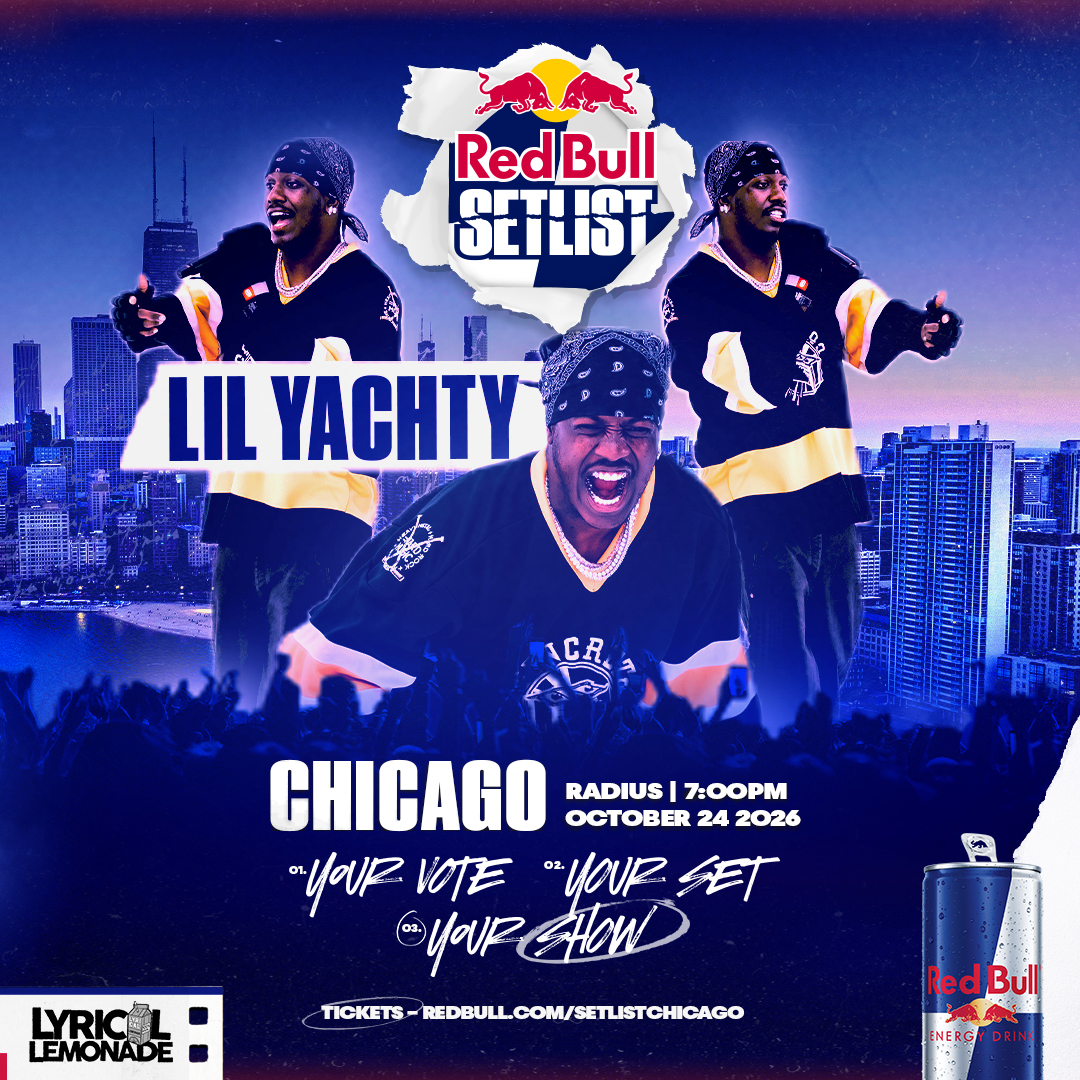 Chicago_Reader's tweet photo. #ad Last chance to choose the set! You call the shots on what Lil Yachty performs at Red Bull Setlist on October 24. Voting ends 09/24 - make your pick and grab your tickets today!

https://t.co/w4oLCG34sd https://t.co/m8y3v9469y