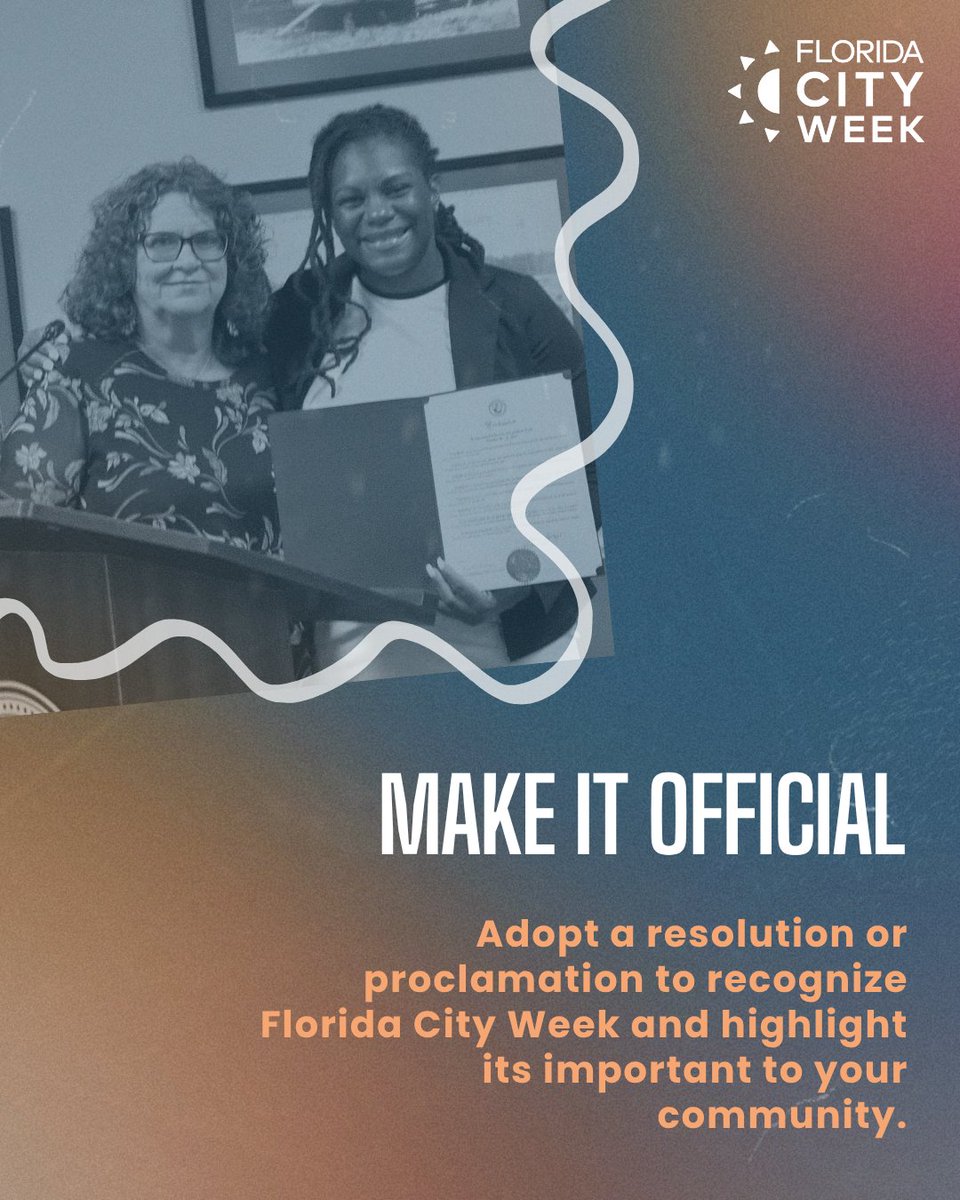 FLCities's tweet photo. How is your city celebrating #FLCityWeek? From community cleanups and park projects to local business spotlights and resident appreciation events, there are countless ways to show your city pride. ✨ Explore more ideas at https://t.co/F5ZtoKNZrg. https://t.co/yevfYz8XYQ