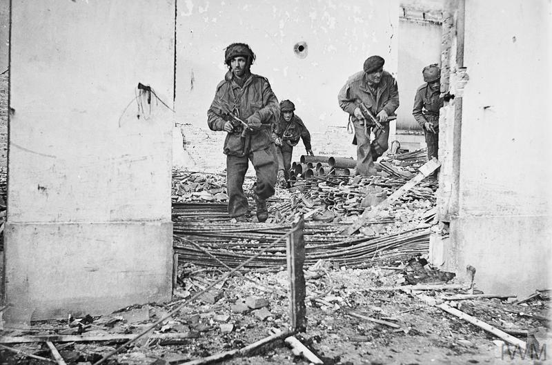 VoicesofWW2's tweet photo. September 22, 1944. The bridge at Arnhem is lost, and now the last act of Market Garden plays out a few miles to the west, where the survivors of the British 1st Airborne are surrounded in a shrinking pocket and simply trying to stay alive long enough to be pulled out. This is "Black Friday" and the grim days around it, when the great operation finishes not with a breakthrough but with a division fighting for its existence.

After Frost's men at the bridge were overwhelmed the day before, what remained of the British airborne division had been squeezed into a small perimeter around the village of Oosterbeek, on the north bank of the Lower Rhine. They had gone in ten thousand strong. Now a few thousand exhausted, hungry, ammunition-starved men held a pocket a mile or so across, pounded ceaselessly by German artillery, mortars, tanks, and self-propelled guns, with the river at their backs.

They hung on with extraordinary stubbornness in the ruins of houses and gardens, in slit trenches, around a hotel called the Hartenstein that served as division headquarters, fighting off attacks from every direction. The Germans, now in overwhelming strength with armor the paratroopers could not match, chewed at the perimeter day and night. The one hope was that XXX Corps, finally across the Waal at Nijmegen, would reach the south bank of the Rhine and get relief or reinforcement across to them. But the Germans held the river line hard, and the Polish paratroopers who had dropped south of the river to help could not get across in any strength either.

There was to be no rescue and no breakthrough. Over these days it became clear that the pocket could not be relieved, only evacuated. On the night of the 25th into the 26th, under cover of darkness and rain, the survivors were finally ferried back across the Rhine in small boats, faces blackened, boots muffled, slipping away from an enemy who did not realize until morning that the pocket was emptying. Only about two thousand of the ten thousand came back. The rest were dead, wounded, or prisoners.

So the 22nd finds the operation already decided and the fighting reduced to endurance, a surrounded division holding a village and waiting for a relief that will never come, before the last survivors are pulled out across the river. Market Garden was over. The bold gamble to leap the Rhine and end the war by Christmas had failed, and the price was a shattered airborne division and a salient that led nowhere, a finger of captured ground pointing at a bridge the Allies never got to keep.