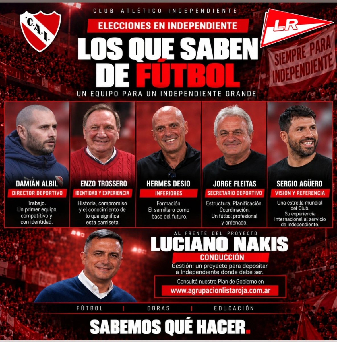 CAInoduerme's tweet photo. 🔴 "VISIÓN Y PERTENENCIA"

Bajo ese rótulo, Lista Roja incluyó en un flyer a Sergio Agüero como parte de la agrupación.

¿Estás de acuerdo con su inclusión? 🤔 https://t.co/0TzdZhYB7o